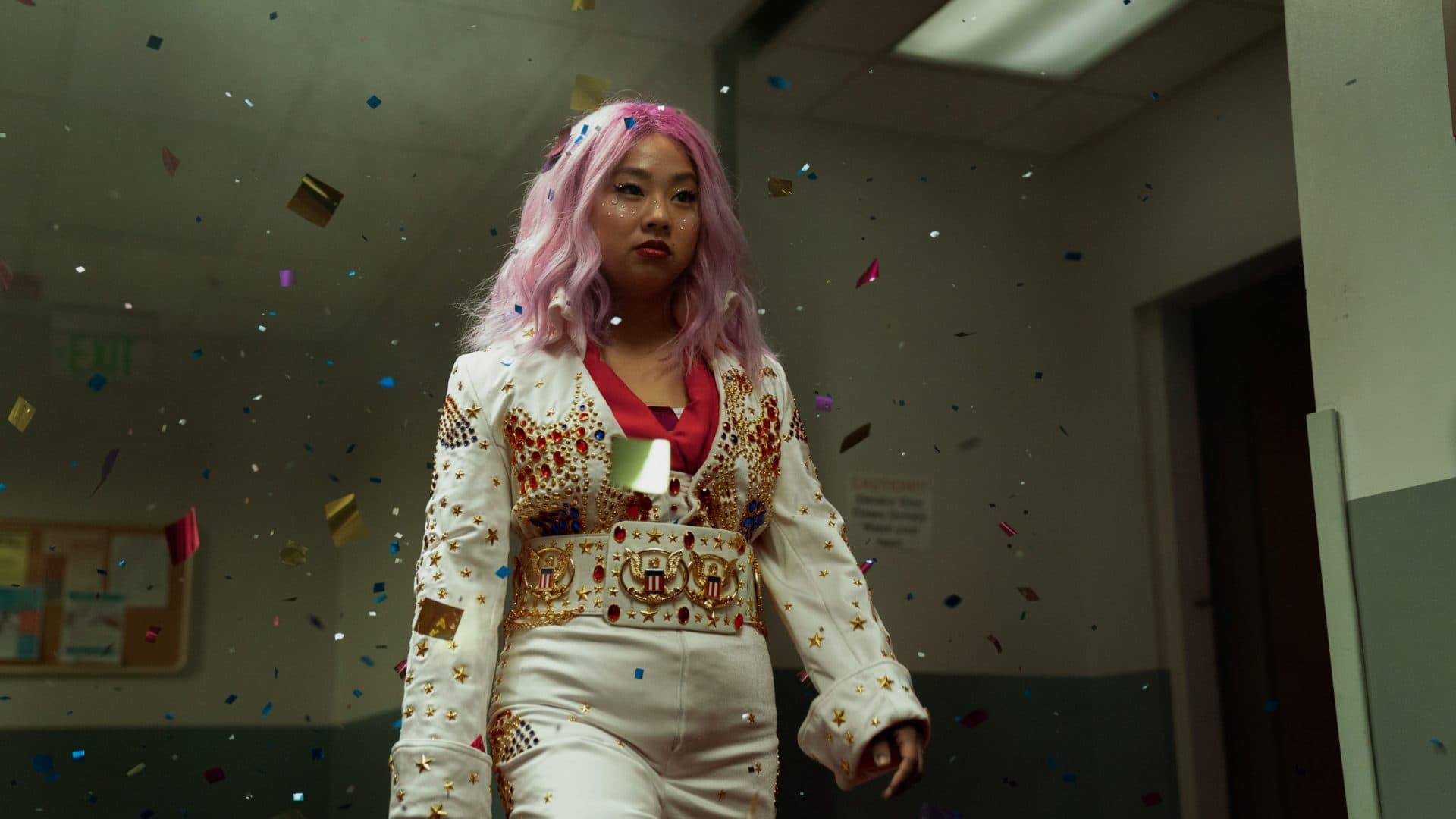 Stephanie Hsu in &quot;Everything Everywhere All at Once.&quot; (Courtesy A24)