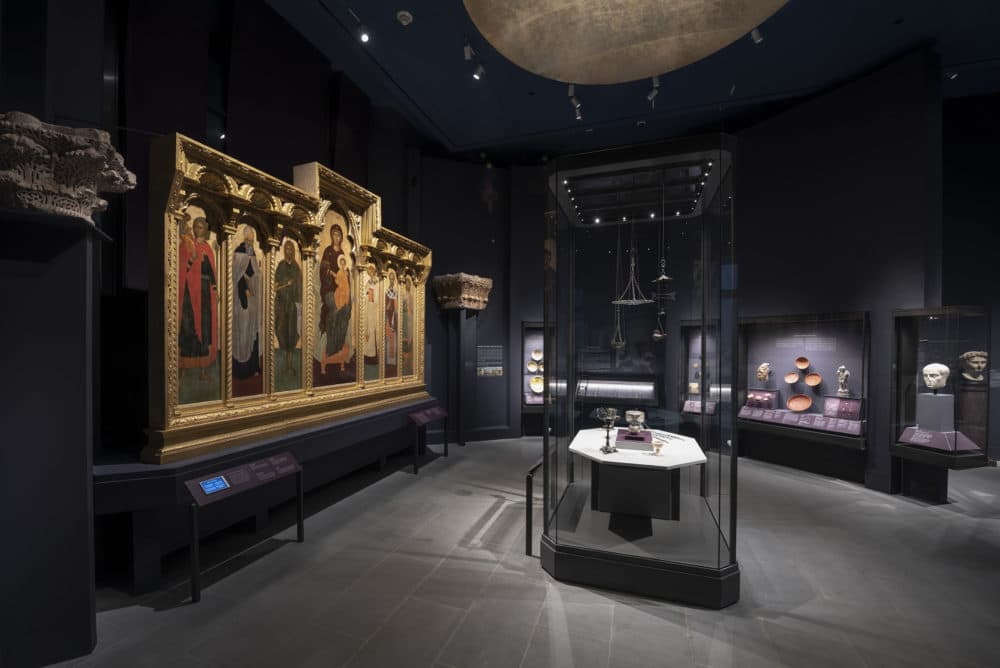 Byzantine Art Gallery at the Museum of Fine Arts, Boston. (Courtesy Museum of Fine Arts, Boston)