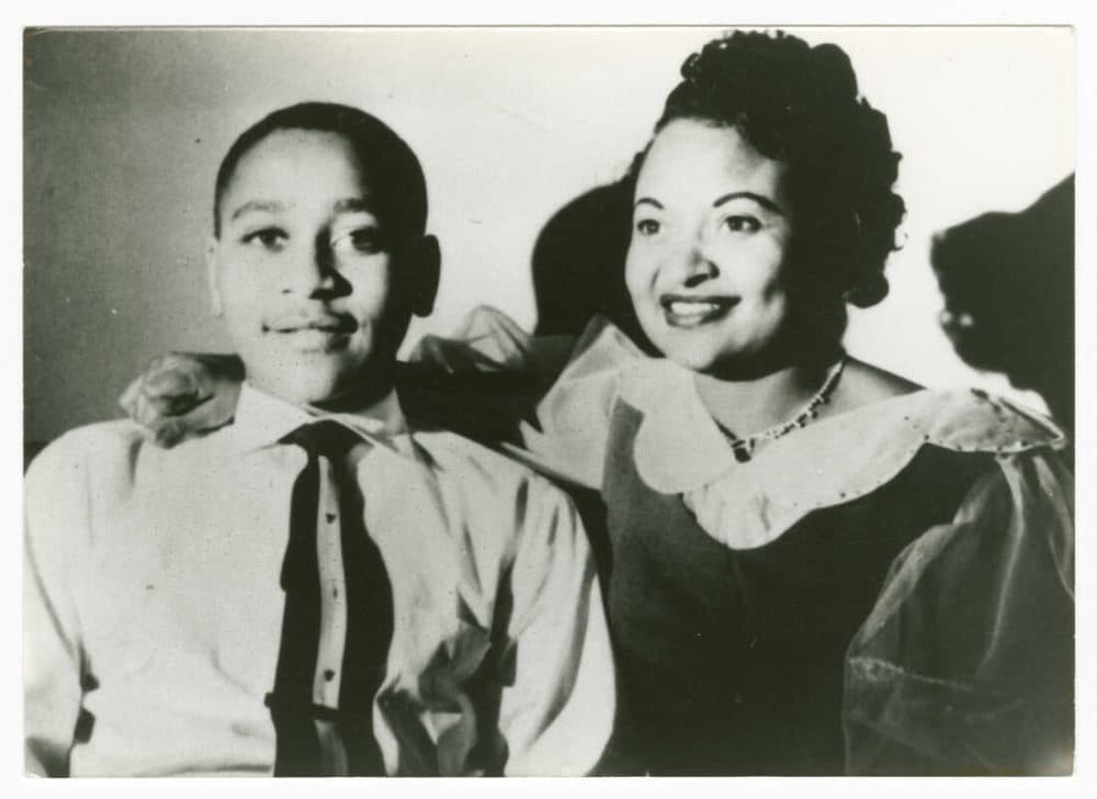 Emmett Till and his mother, Mamie Till Mobley, circa 1953. (Collection of the Smithsonian National Museum of African American History and Culture, gift of the Mamie Till Mobley family)