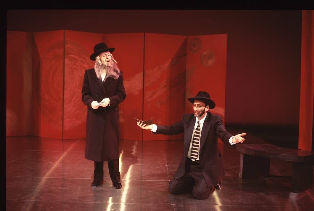 Alvin Epstein and Will LeBow in the American Repertory Theater 1998 production of &quot;The Merchant of Venice.&quot; (Courtesy Richard Feldman)