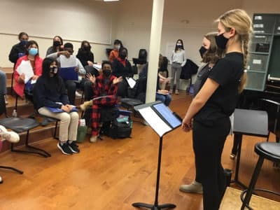 Boston Children's Chorus sings Ukrainian anthem