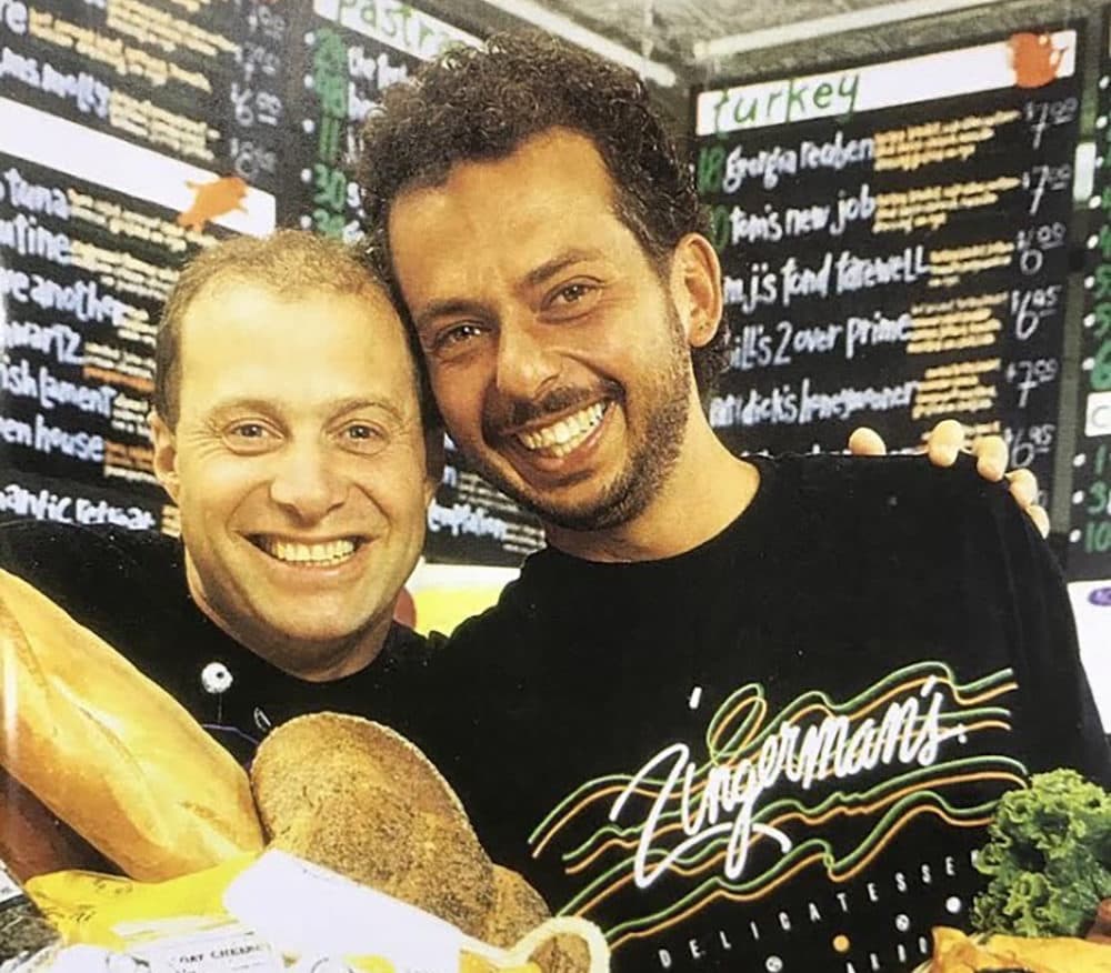 Zingerman’s founders Paul Saginaw (left) and Ari Weinzweig back in 1982. (Courtesy)