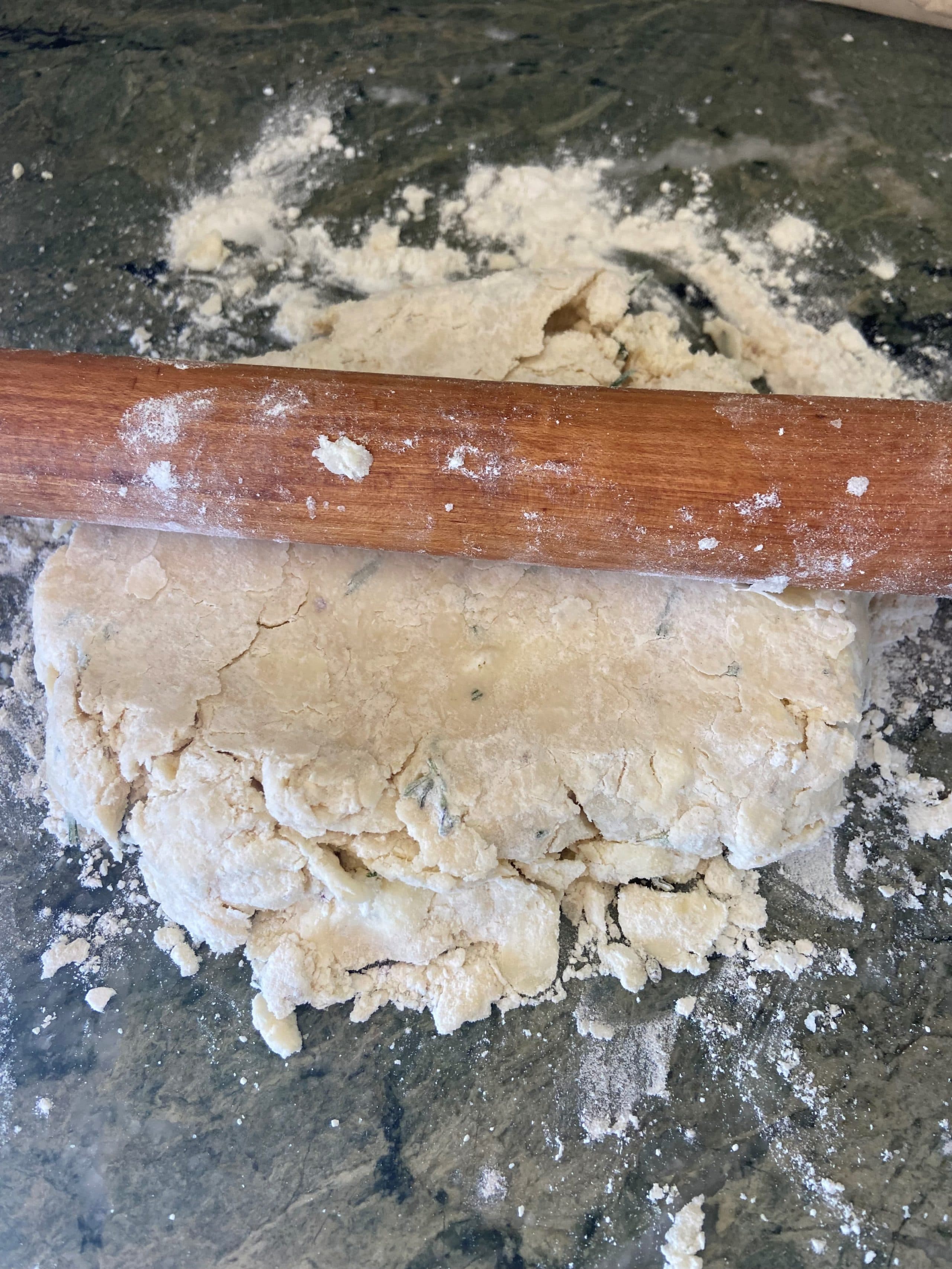 Kathy Gunst's buttery pie dough. (Kathy Gunst)