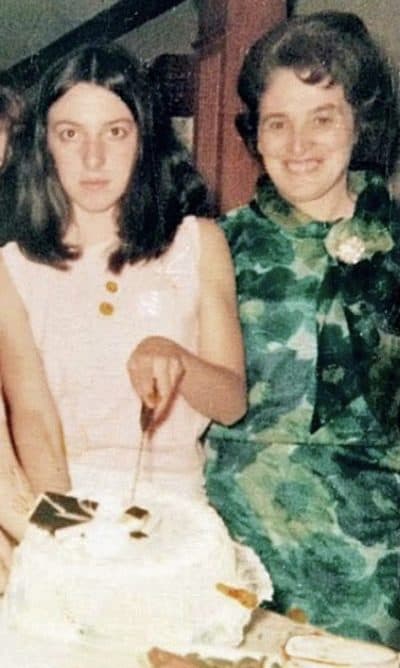 The author as a teenager with her mother. (Courtesy of Marianne Leone)