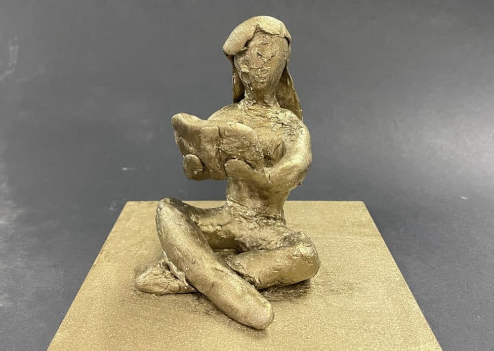 Sculpture by student at O’Maley Middle School in Gloucester. (Courtesy Cape Ann Museum)