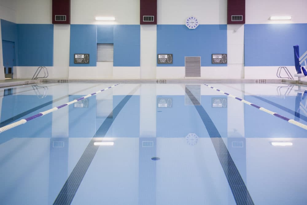 An image of an indoor pool. (Andersen Ross/Getty Images)