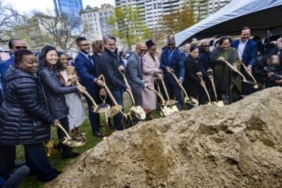 Officials break ground on Boston Common MLK memorial