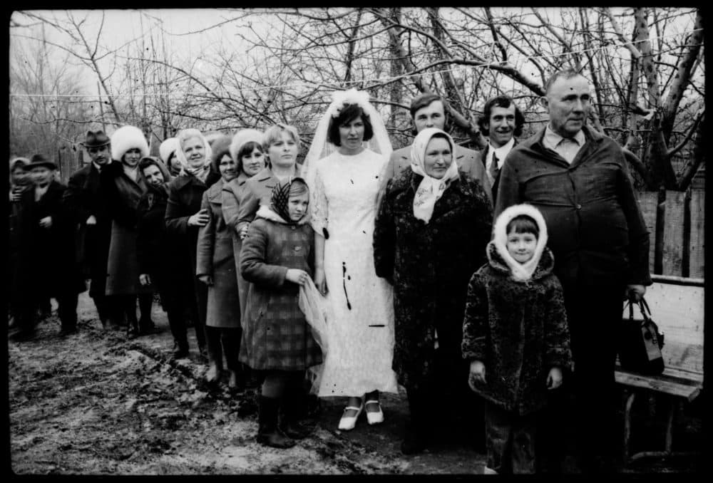 Found film in Chernobyl Zone of a village wedding. (Courtesy)