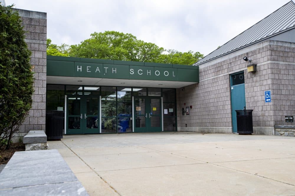 The Heath School in Brookline is one of the schools where Larry Chen taught. (Jesse Costa/WBUR)
