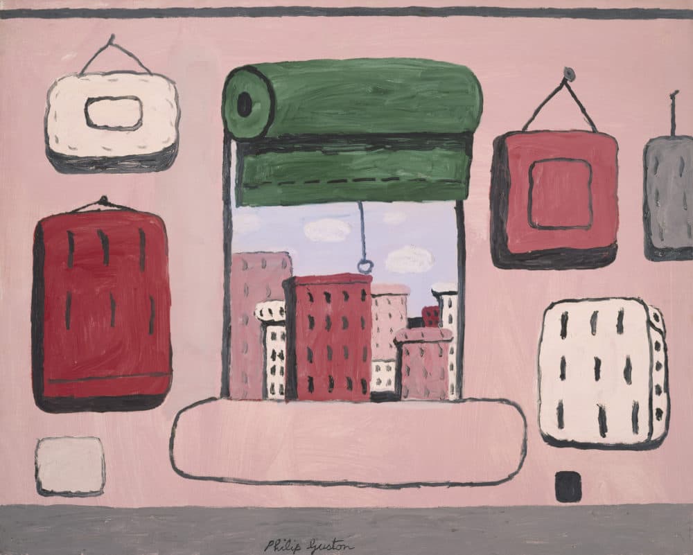 Philip Guston, &quot;Open Window,&quot; 1969. (Courtesy Museum of Fine Arts, Boston)