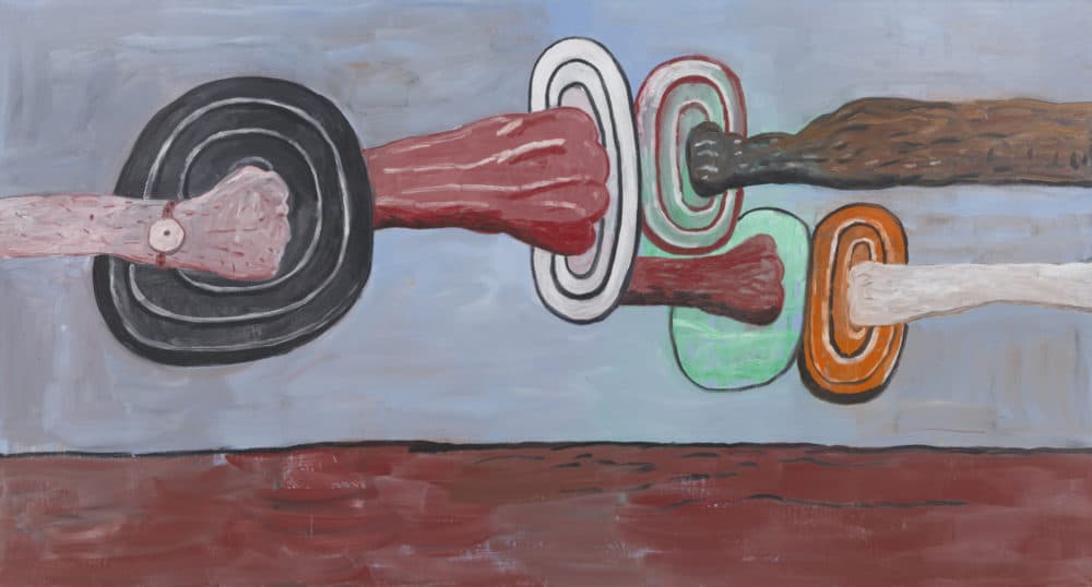 Philip Guston, &quot;Aegean,&quot; 1978. (Courtesy Museum of Fine Arts, Boston)