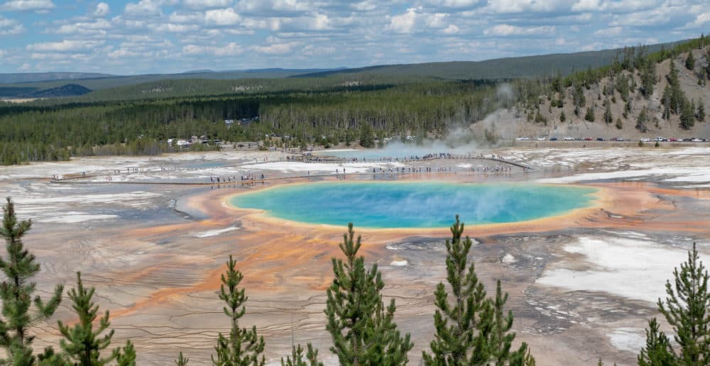 Midway Geyser Basin at Yellowstone National Park. (National Park Service)
