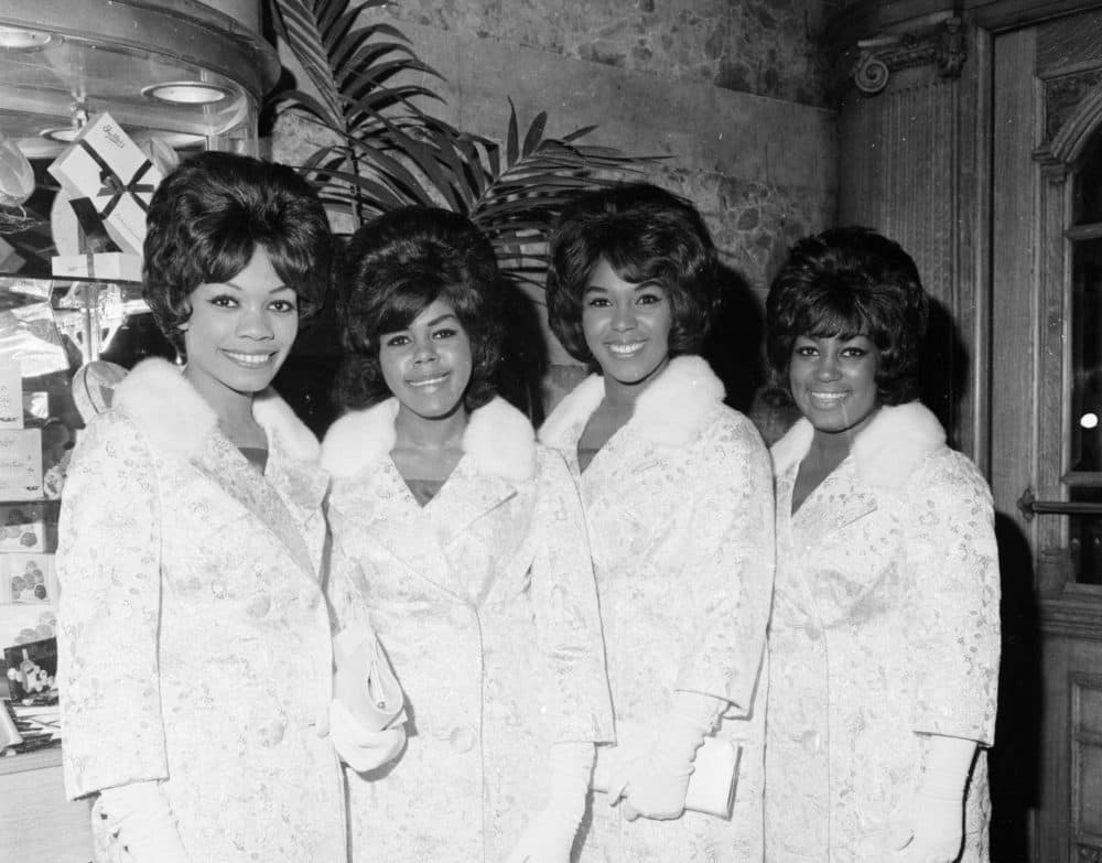 American girl group the Shirelles, Shirley Owens, Beverly Lee, Doris Kenner and Addie 'Micki' Harris at the premiere of 'It's a Mad Mad Mad Mad World'. Their biggest hit came with the pop classic 'Will You Love Me Tomorrow?' (Kaye/Express/Getty Images)