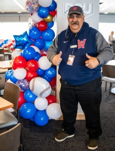 Rick Medeiros, chief ambassador for the Worcester Red Sox (Photo courtesy of Rick Medeiros)