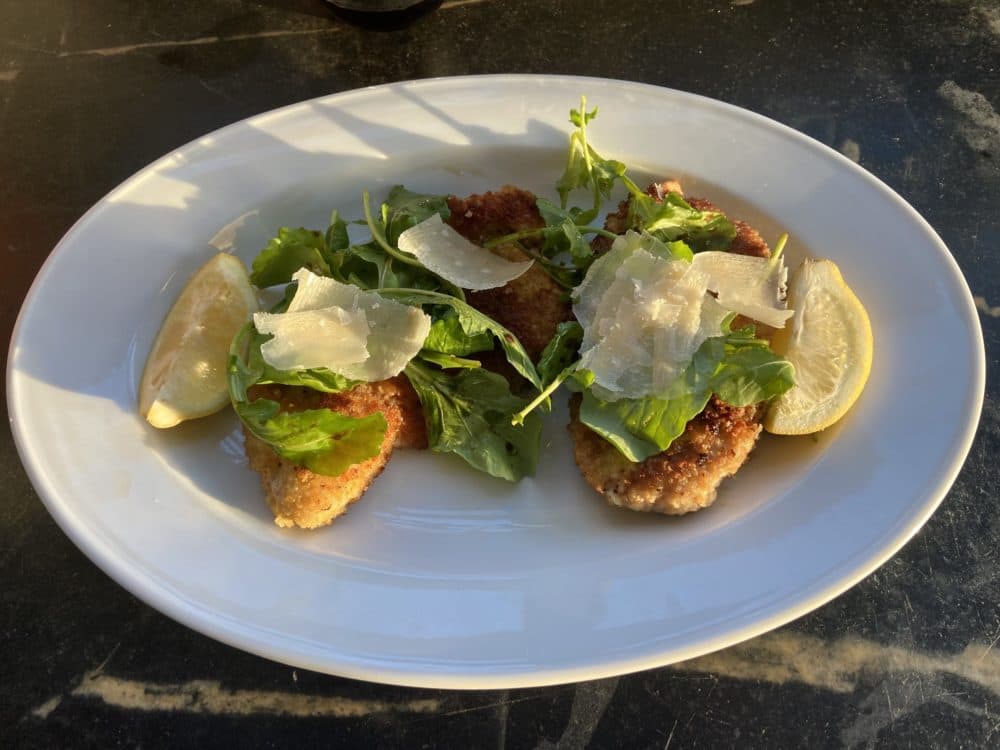 Chicken Milanese. (Kathy Gunst)