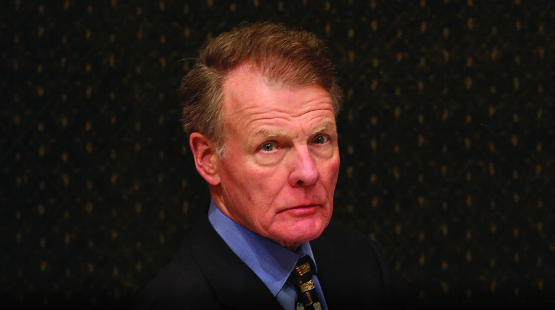 Mike Madigan, as seen on the cover of "The House That Madigan Built: The Record Run of Illinois' Velvet Hammer." (Courtesy)