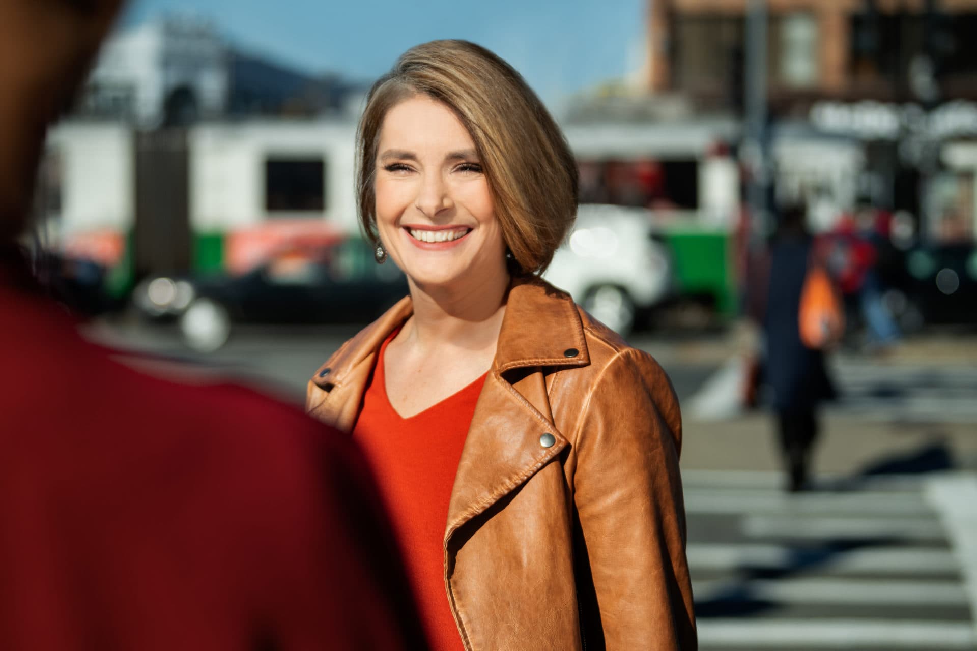 Tiziana Dearing hosts Radio Boston every weekday 3 p.m., and, starting May 9, at 11 a.m. (Liz Linder/WBUR)