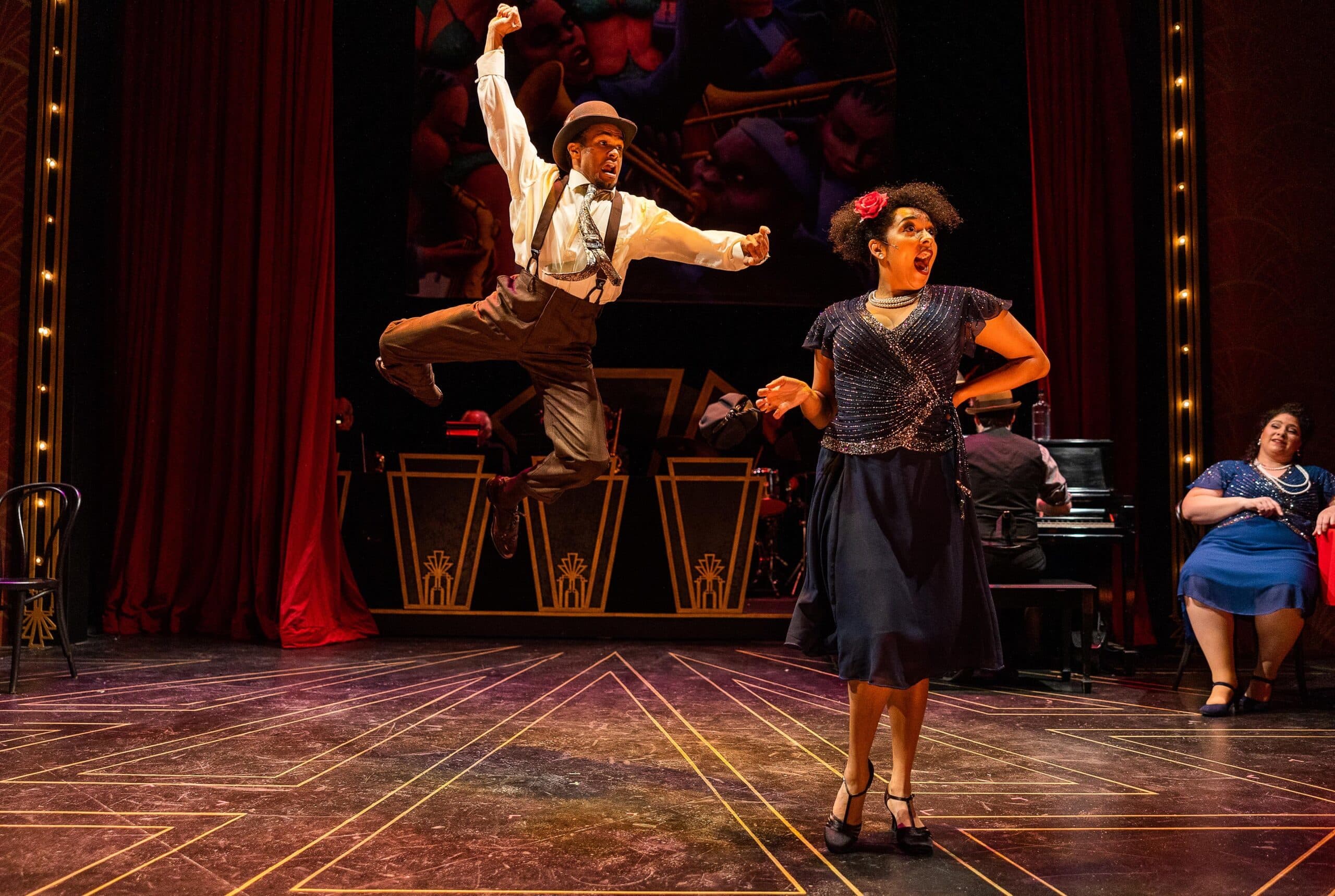 Jackson Jirard, Christina Jones and Sheree Marcelle in "Ain't Misbehavin' - The Fats Waller Musical." (Courtesy Nile Scott Studios) 