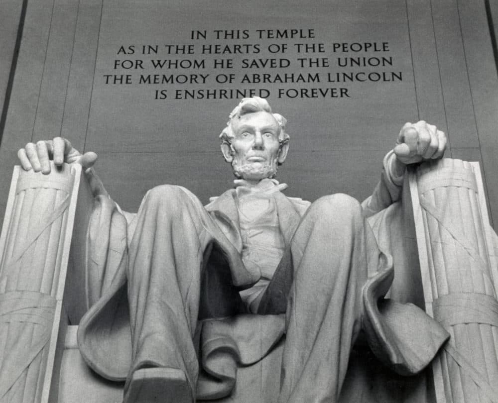 The Lincoln Memorial pictured in 1958. (Bettmann/Contributor via Getty Images)
