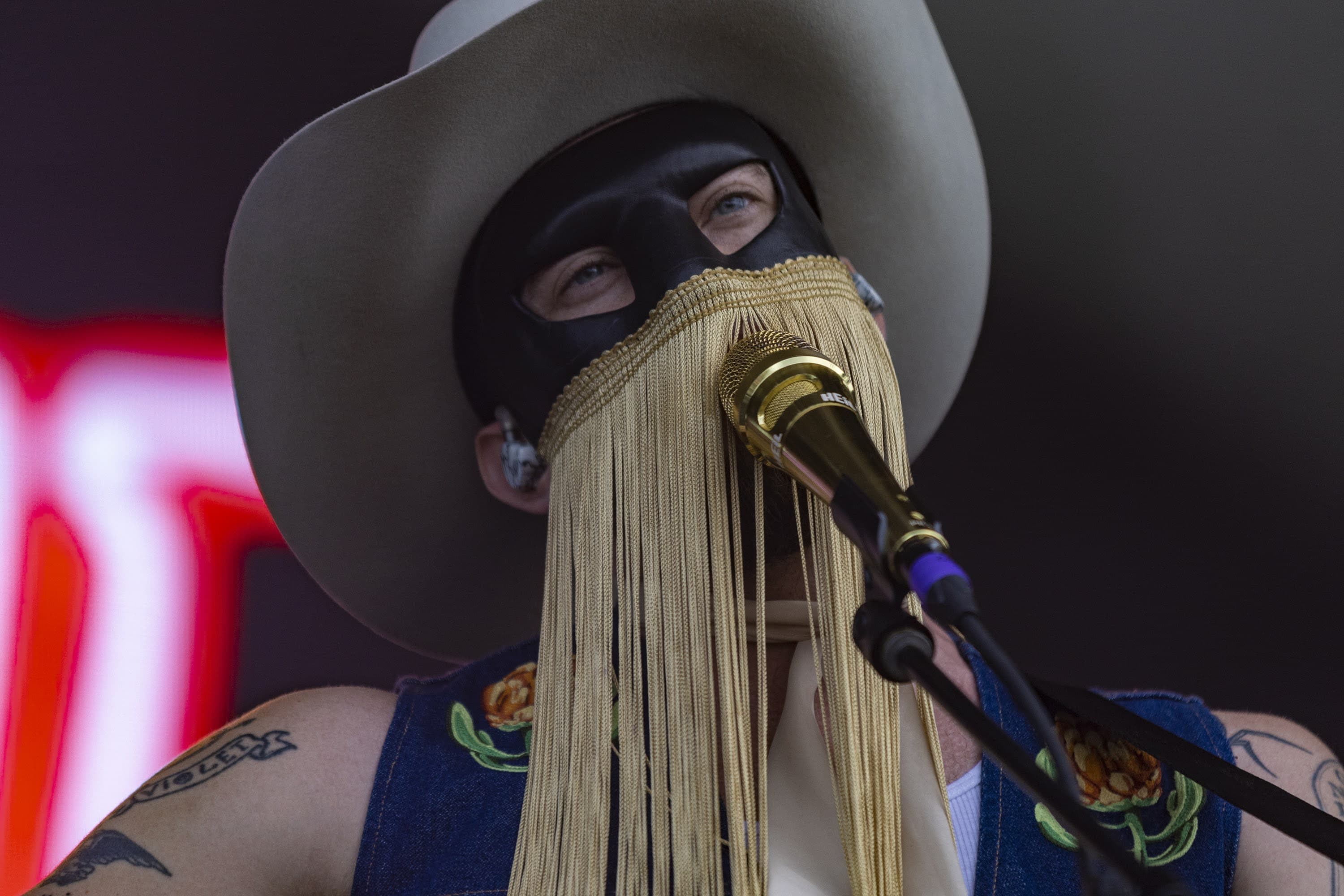 Orville Peck. (Jesse Costa/WBUR)