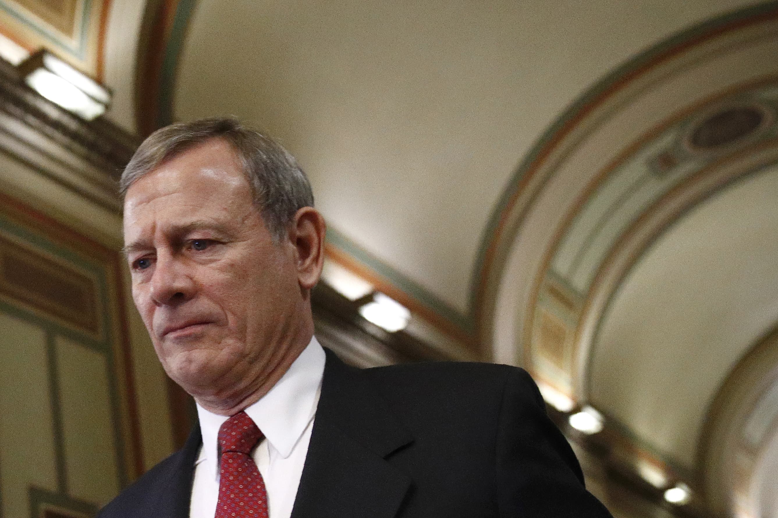 Chief Justice of the United States John Roberts in 2020. (Patrick Semansky/AP)