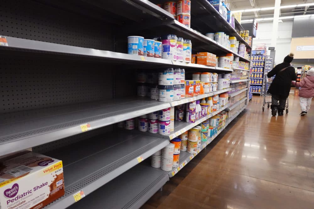 Baby formula has been is short supply in many stores around the country for several months. (Scott Olson/Getty Images)