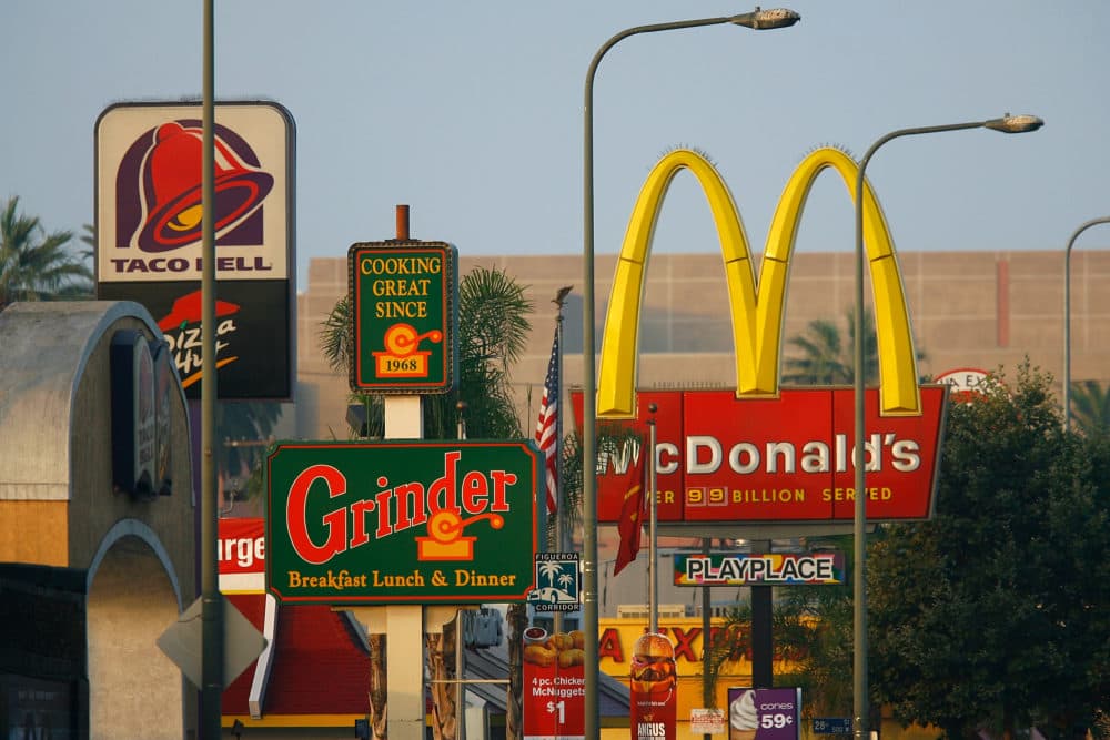 South LA has the highest concentration of fast-food restaurants of the city, about 400, and only a few grocery stores. (David McNew/Getty Images)