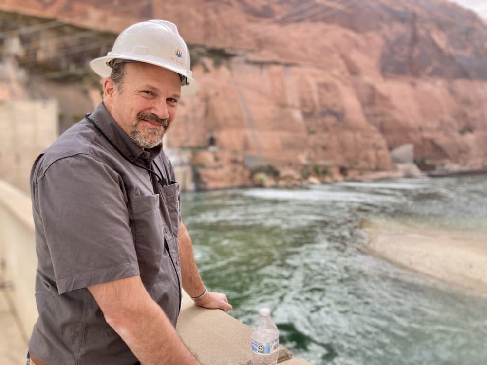 Bob Martin is deputy power manager at the Glen Canyon Dam. (Peter O'Dowd/Here &amp; Now)