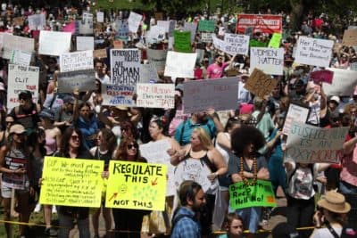 Thousands rally for abortion rights in Boston Common, show solidarity with other movements nationwide