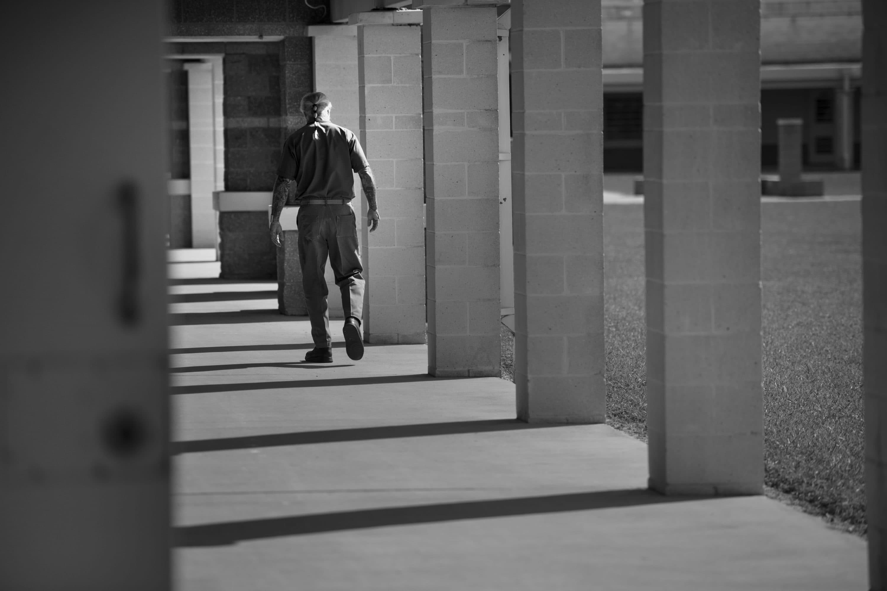 Aging prisoners in FCI Coleman Medium - Federal Bureau of Prisons, in Coleman, Florida, on Monday, April 9, 2015. (Photo by Nikki Kahn/The Washington Post via Getty Images)