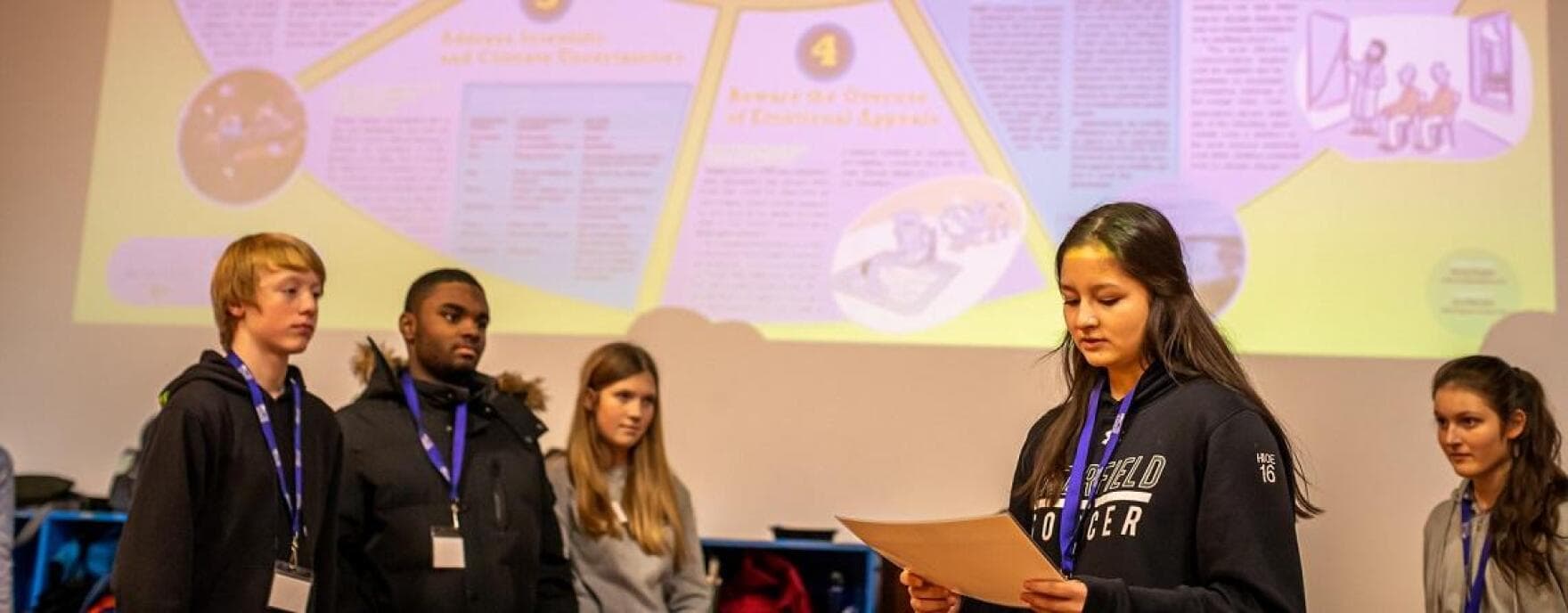 Mass Audubon’s Youth Climate Leadership Program. (Courtesy Phil Doyle/Mass Audubon)