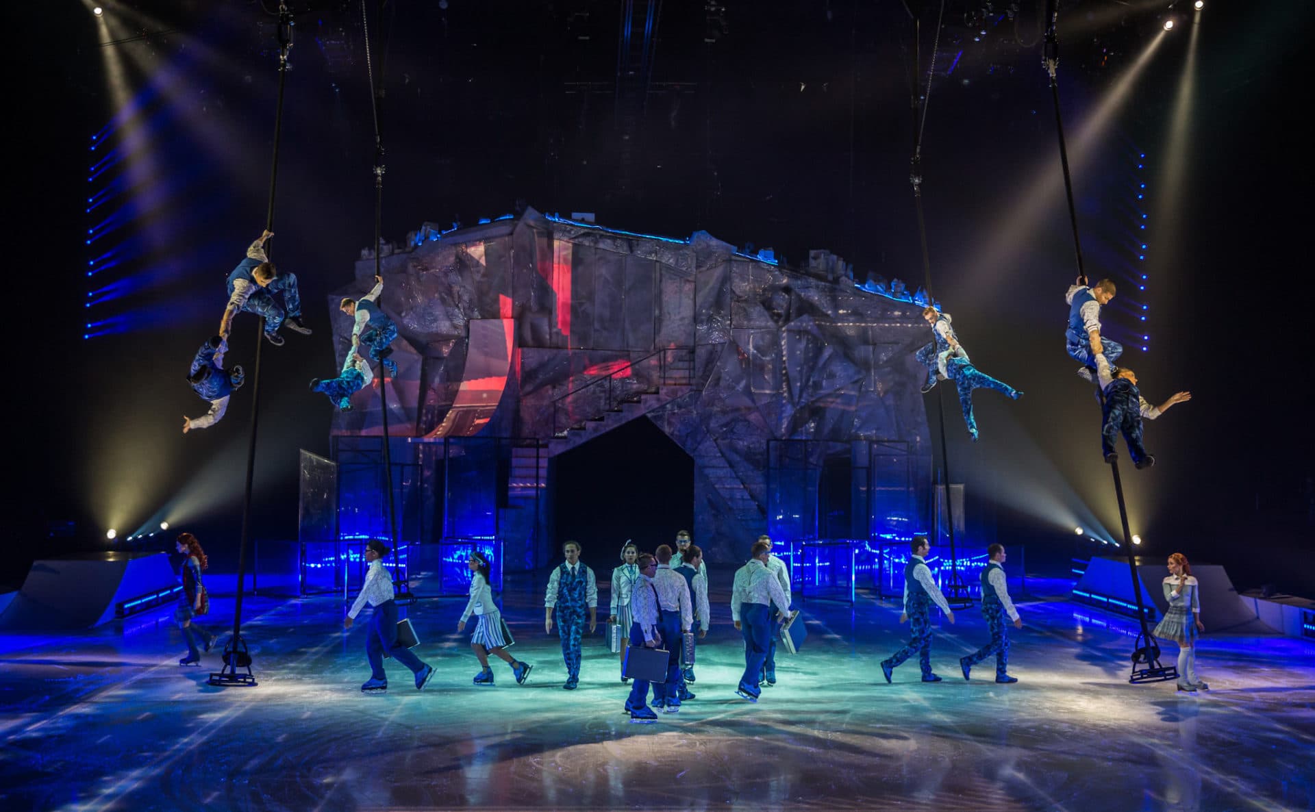 Cirgue du Soleil performers in a production of &quot;Crystal.&quot; (Courtesy Matt Beard/Cirque du Soleil)