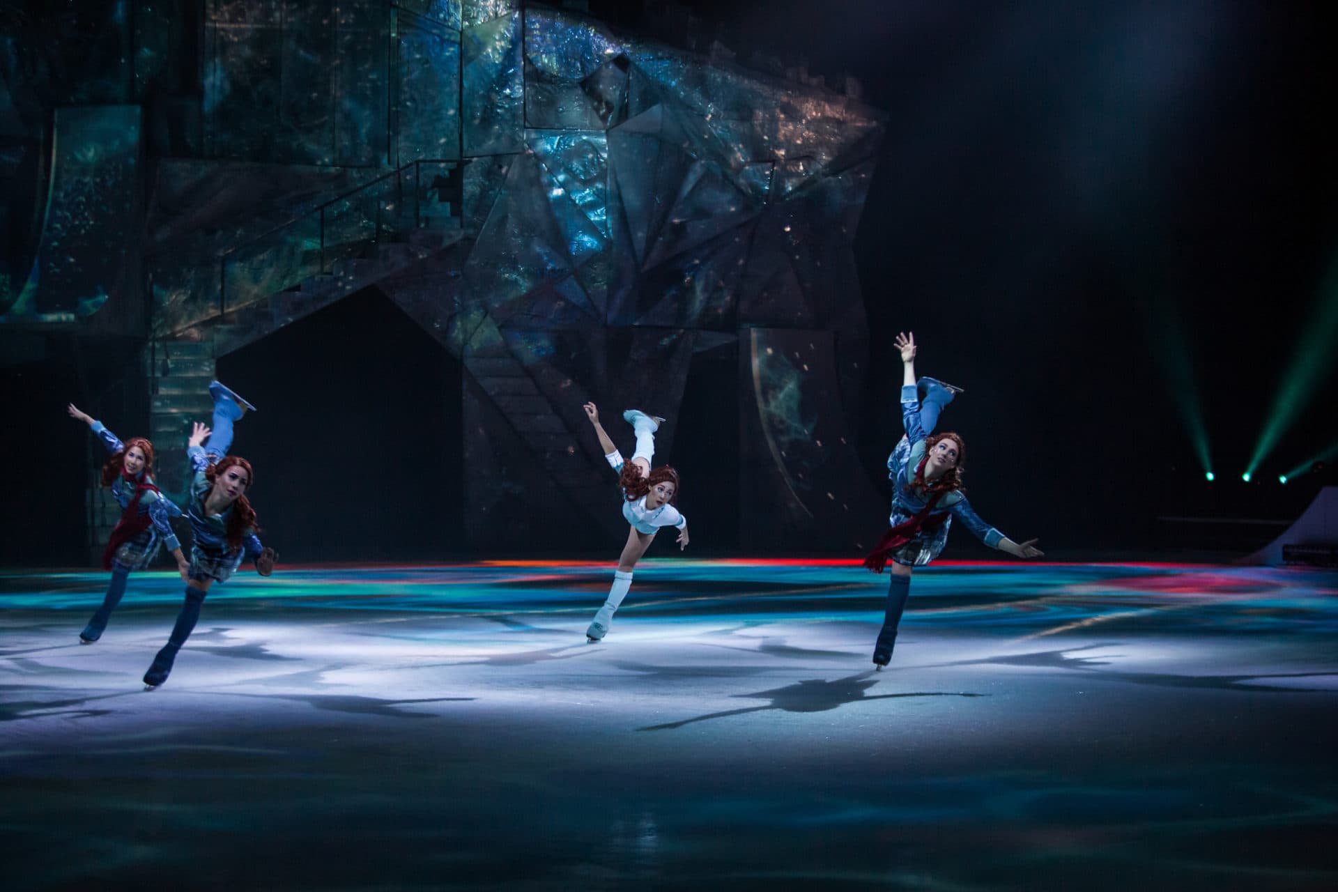 Cirque du Soleil performers during a production of &quot;Crystal.&quot; (Courtesy Matt Beard/Cirque du Soleil)