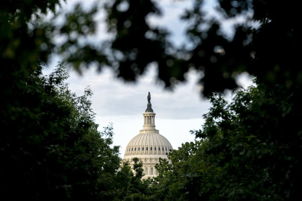 The Dome of the U.S. Capitol Building is visible before the House select committee investigating the Jan. 6 attack on the U.S. Capitol holds its second public hearing to reveal the findings of a year-long investigation, on Capitol Hill, Monday, June 13, 2022, in Washington. (Andrew Harnik/AP)