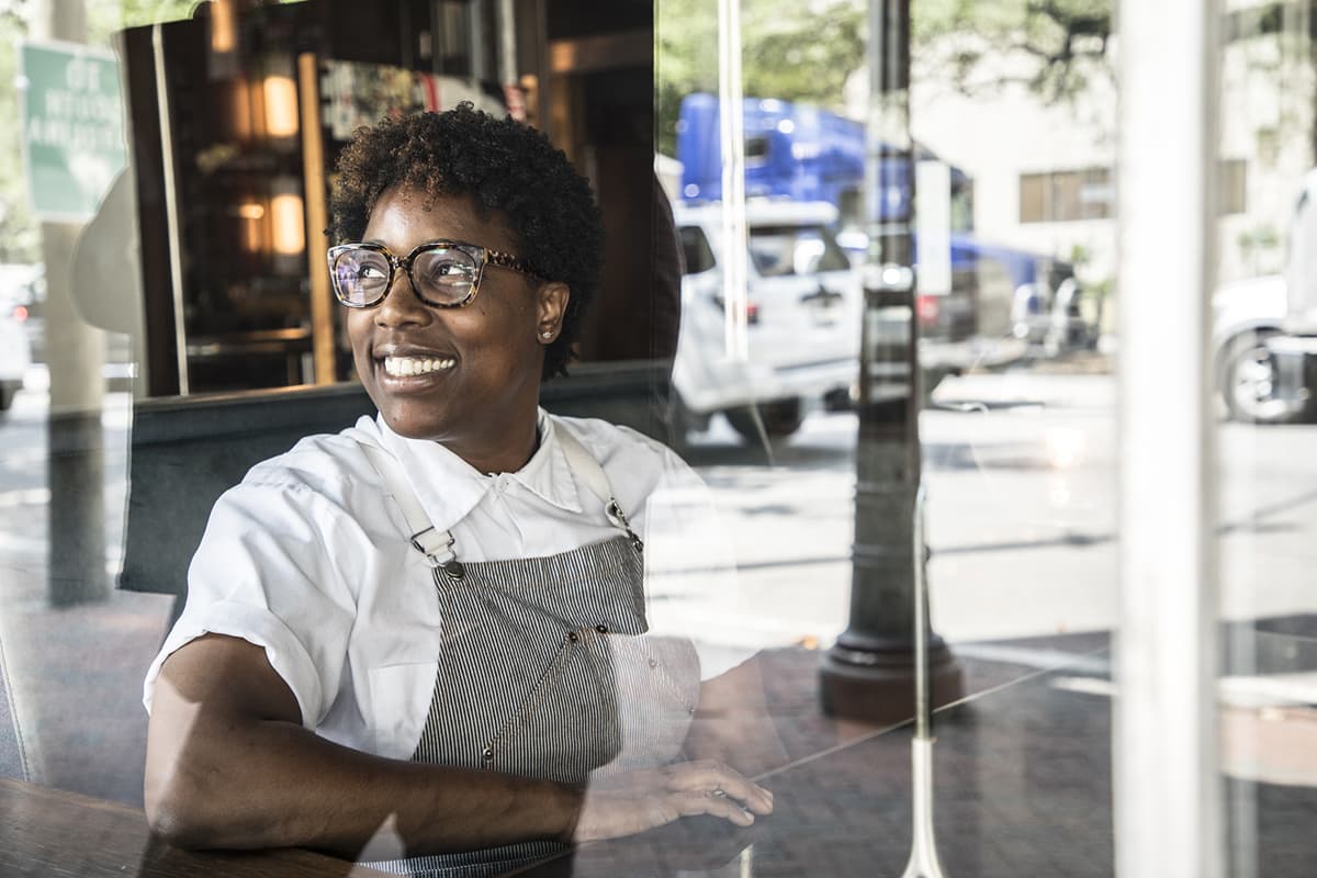 Mashama Bailey at The Grey. (Chia Chong)
