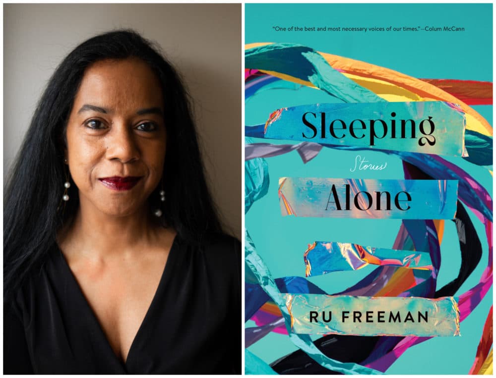 Ru Freeman's latest book is &quot;Sleeping Alone.&quot; (Courtesy Hasadri Freeman/Greywolf Press)