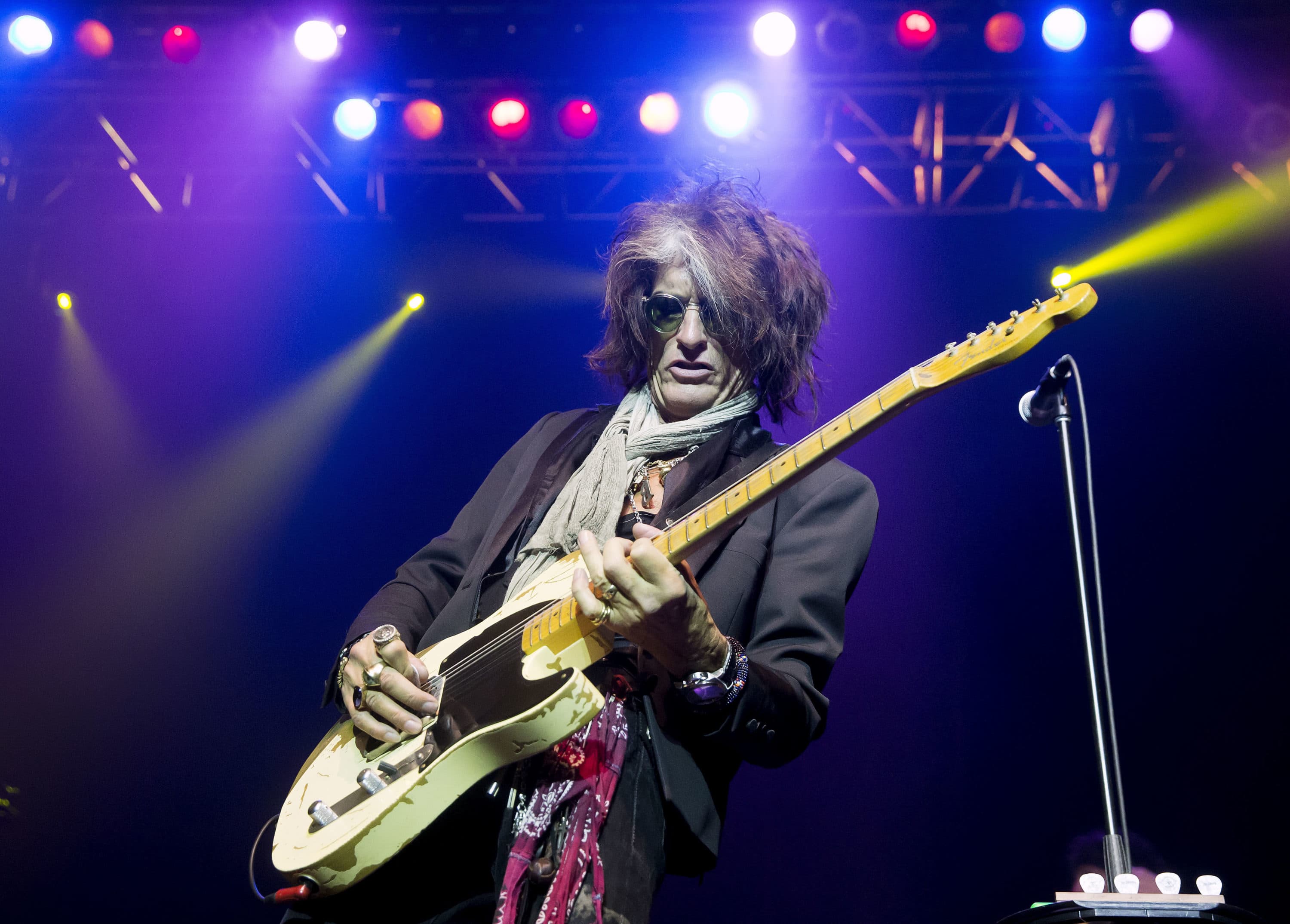 Joe Perry performs with Joe Perry and Friends at the House of Blues in April 2018 in Boston. (Winslow Townson/Invision/AP)