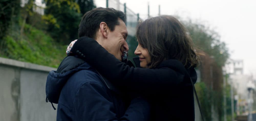 Gregoire Colin as and Juliette Binoche in Claire Denis’ film &quot;Both Sides of the Blade.&quot; (Courtesy of Curiosa Films)