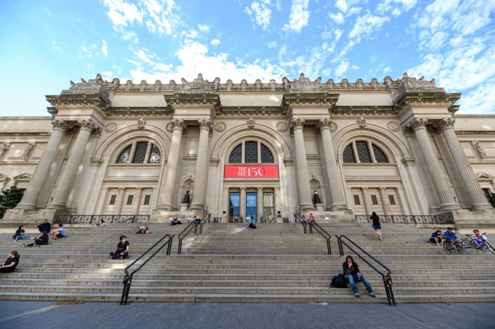 A view outside The Metropolitan Museum of Art on May 2, 2020 in New York City. (Noam Galai/Getty Images)