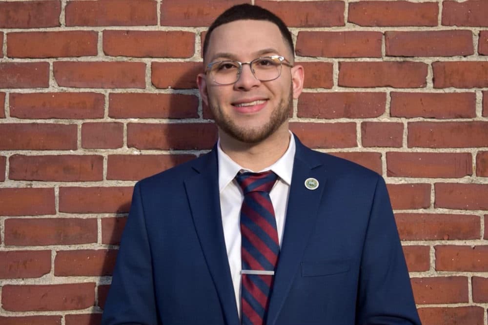 10 years ago, Jonathan Guzman was a new arrival from Puerto Rico who struggled on the MCAS. Now he's vice chair of the Lawrence School Committee. (Courtesy Jonathan Guzman)