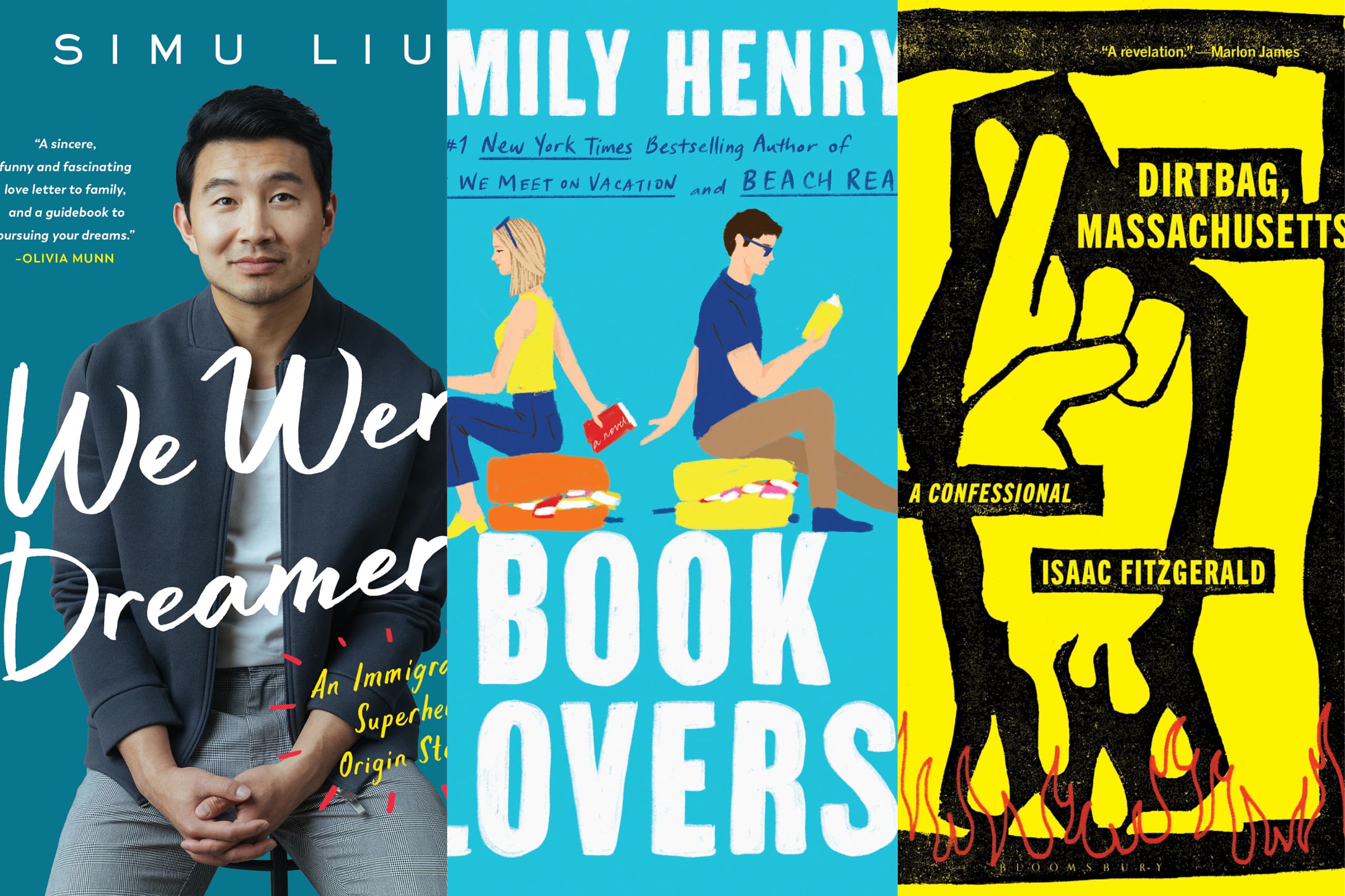 Various book covers. (Jeannette Muhammad/Here & Now)