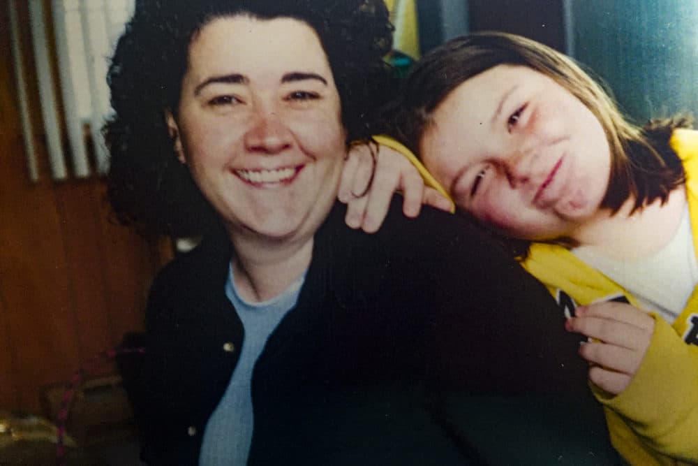 Mary Fairbairn with her daughter in an undated family photo. Mary was killed in 2019. Her family has questions about how the police responded before she died. (Courtesy Ann Donahue)