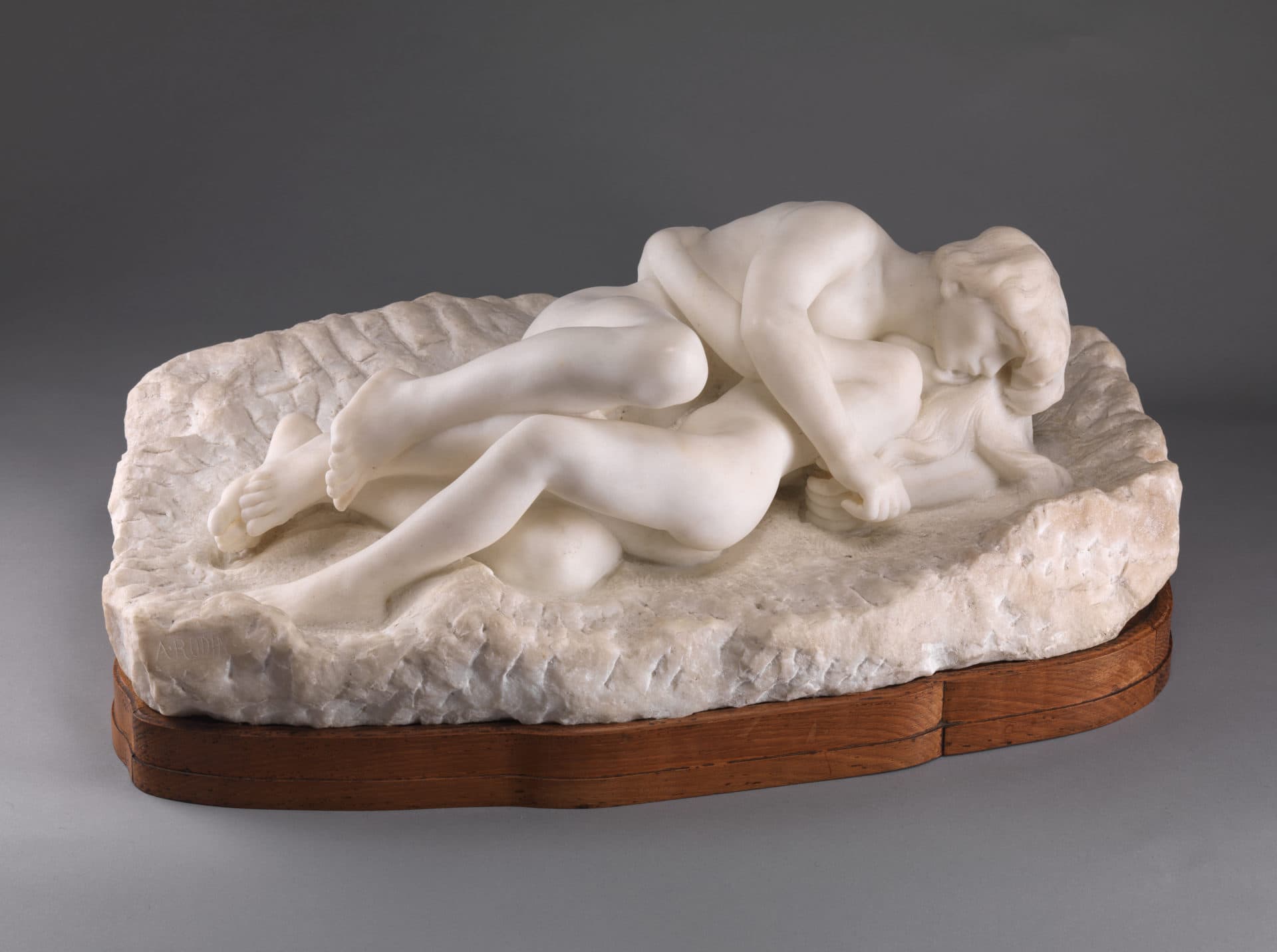 Auguste Rodin's &quot;Cupid and Psyche&quot; from the Iris Cantor collection. (Courtesy Clark Art / Bruce White)