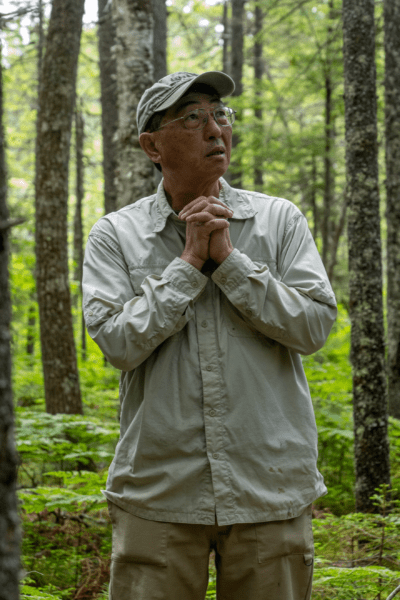 John Lee, a research associate at the University of Maine who has managed the Howland Research Forest for 25 years. (Courtesy Kris Bridges)