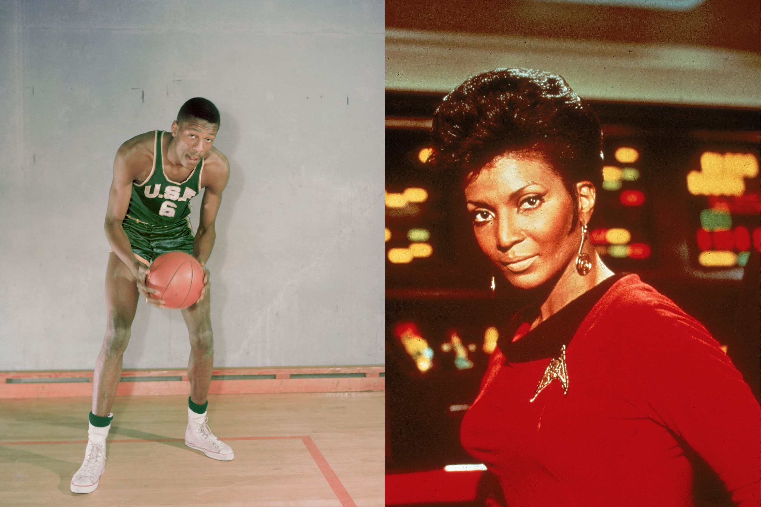 (Left: Bettmann/Contributor. Right: Fotos International/Courtesy of Getty Images)