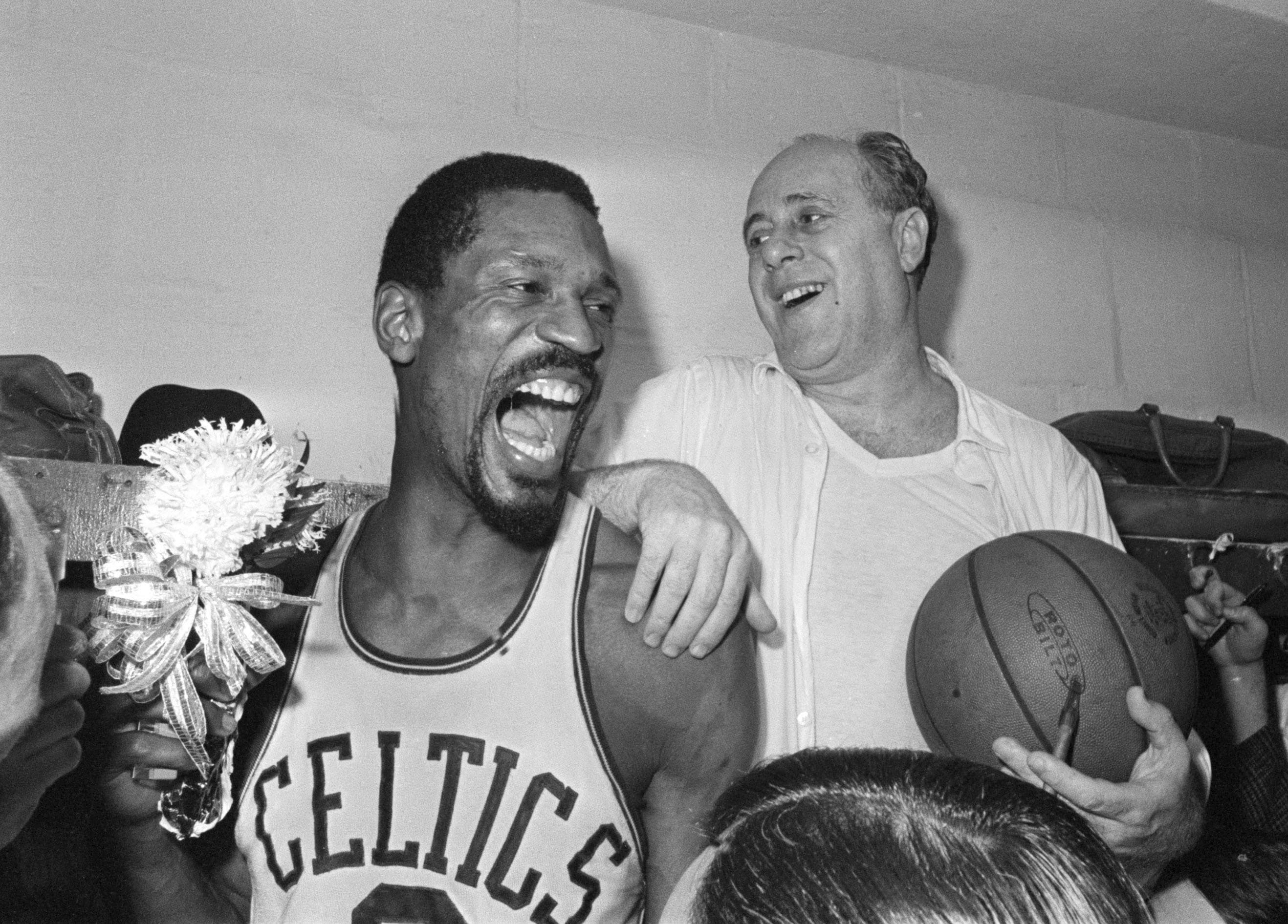Bill Russell, NBA great with 11 titles as a Celtic, dies : NPR