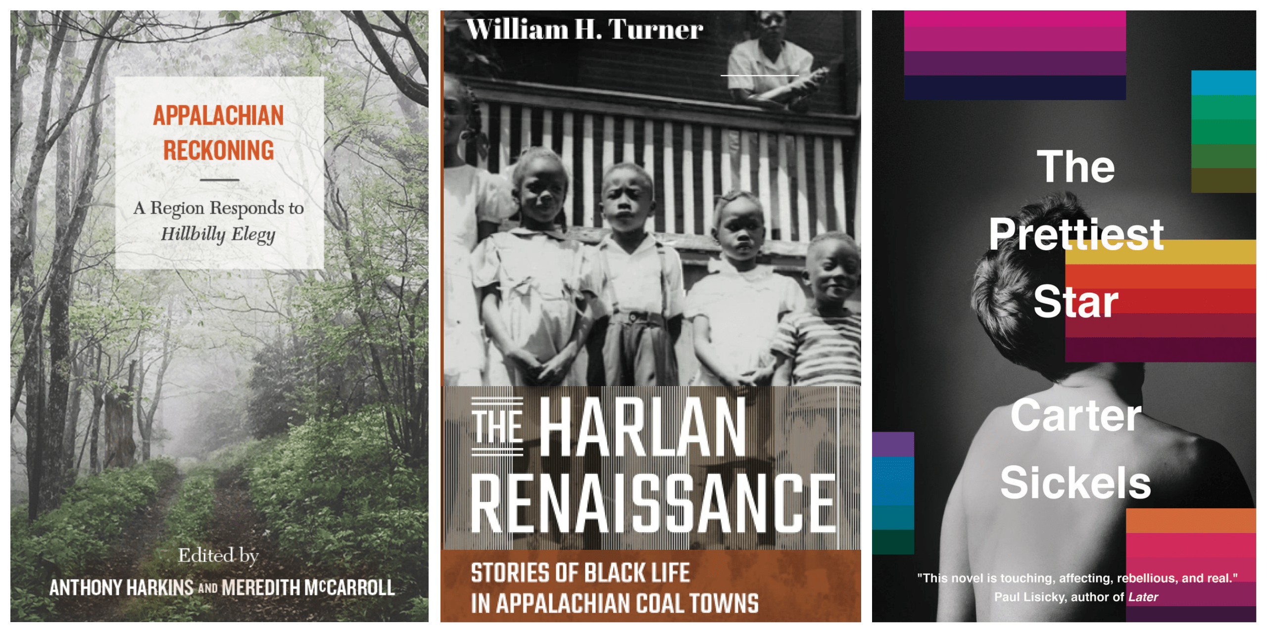 WBUR arts and culture fellow Lauren Williams recommends three books about the history of the Appalachia region. (Courtesy of the book publishers)