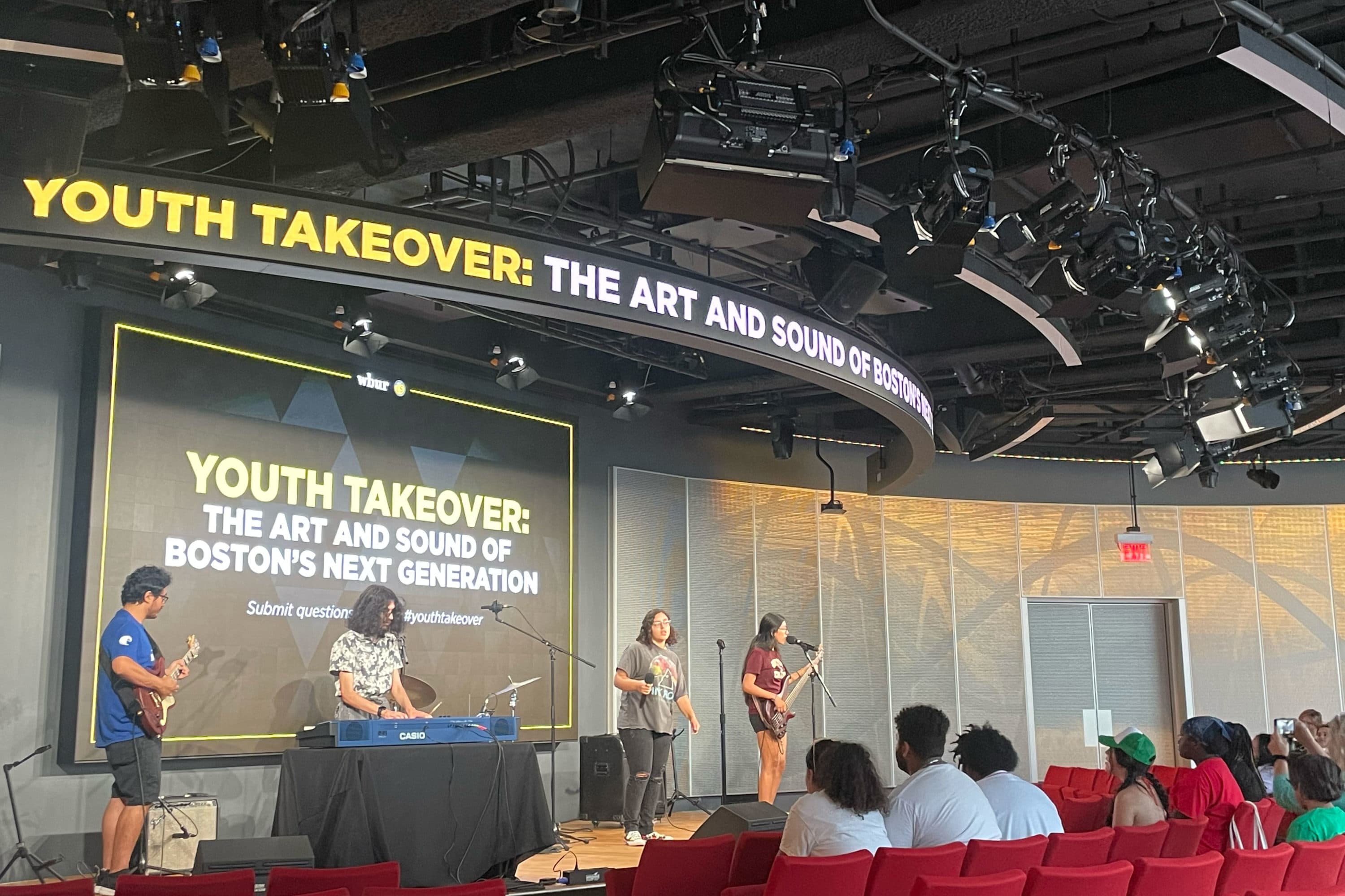 The art and sound of Boston's next generation: highlights from WBUR's Youth Takeover discussion