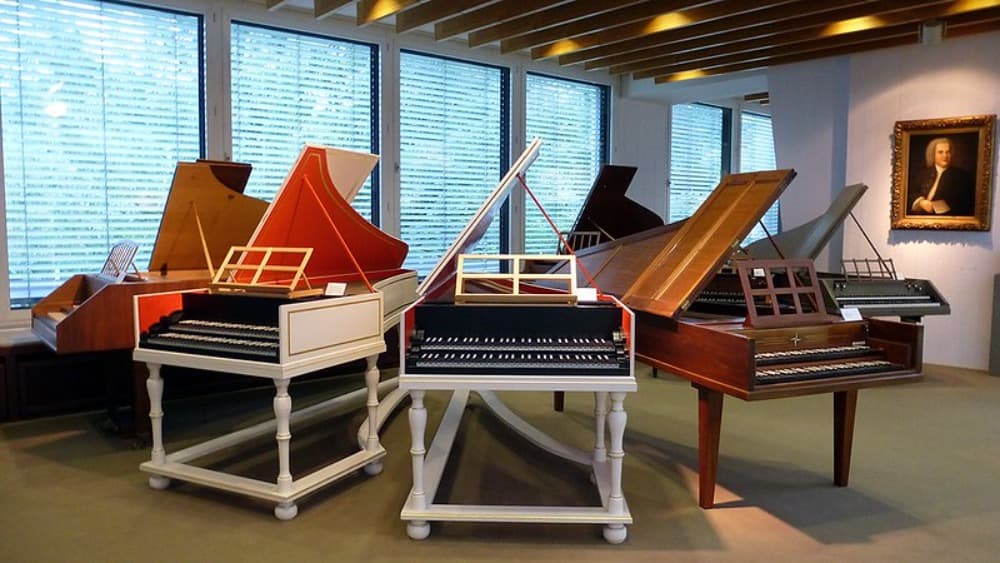 Some of the harpsichords at the Berlin Musical Instrument Museum date back to the 1600s! (courtesy of Ali Eminov)