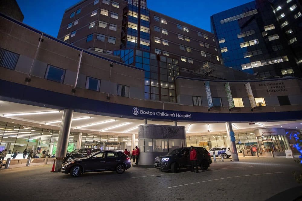 Boston Children’s Hospital in 2019. (Jesse Costa/WBUR)